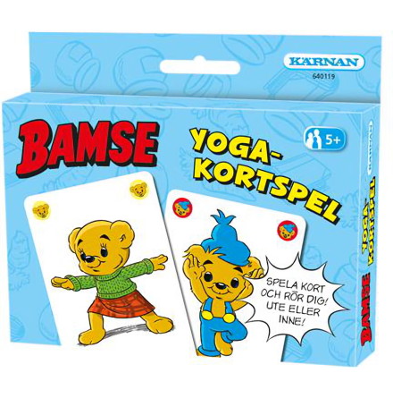 Kortspel Bamse Yogakortspelet