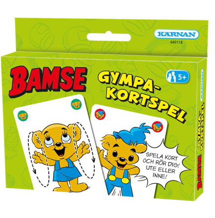 Kortspel Bamse Gympakortspelet