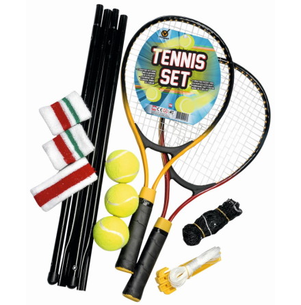 Vini Tennisset med nt och 3 bollar