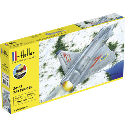 Heller SAAB JA-37 Jaktviggen, Modell-Kit