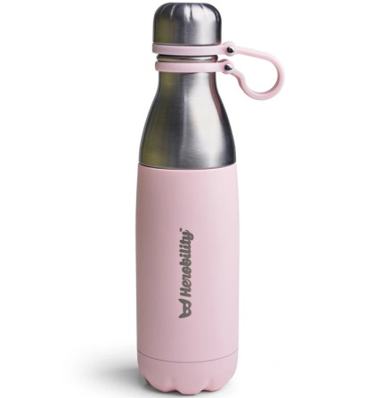 Herobility To Go Bottle 500ml, Pink