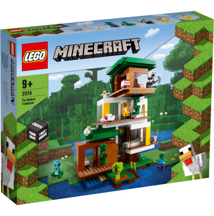 Lego Minecraft Den moderna trdkojan