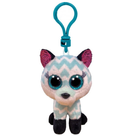 TY Beanie Boos, Atlas Aqua Chevron Rv, Clip