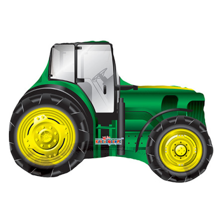 Folieballong Traktor