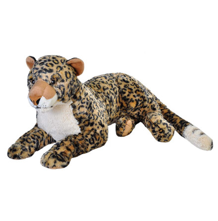 Cuddlekins Jumbo Afrikansk Leopard, 76cm, Wild Republic