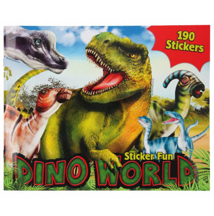 Dino World Sticker Fun Bok