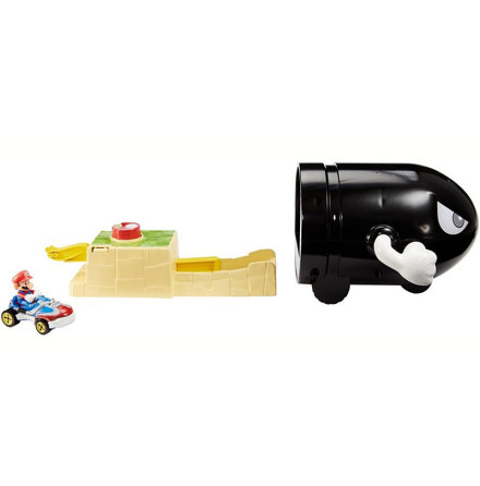 Hot Wheels Mario Kart Bullet Bill Launcher