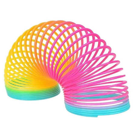 Regnbgsspiral Plast, 10cm