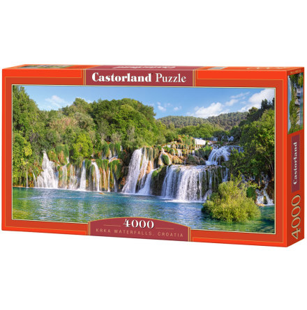 Krka Waterfalls, Croatia, Pussel, 4000 bitar