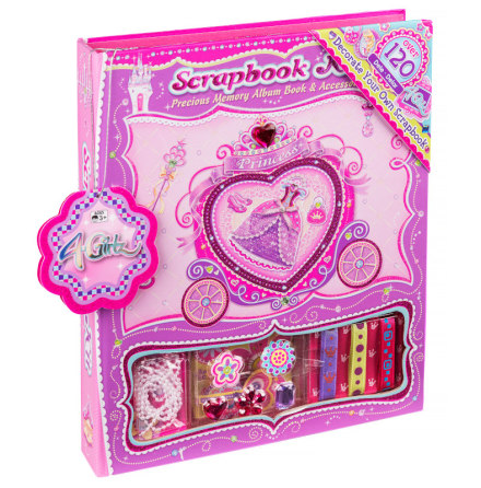 4 Girlz Scrapbook Set, 120 delar