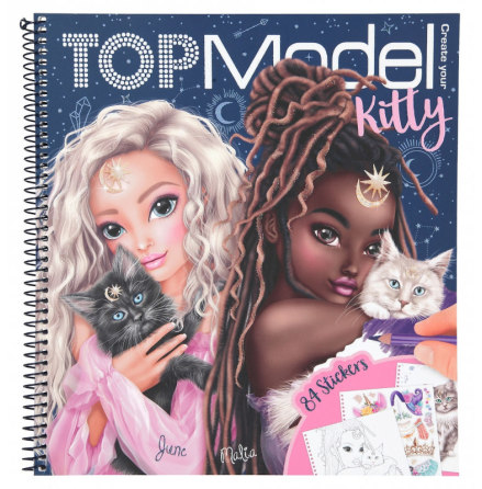 TOPModel Kitty Mlarbok, Moonlight