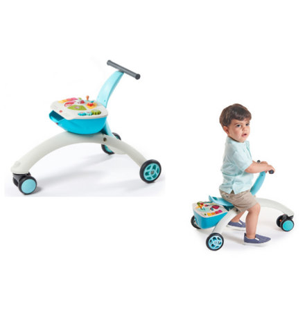 Tiny Love 5-in-1 Here I Grow Walk Behind & Ride-On, Blue