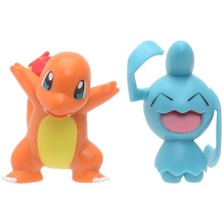 Pokémon Battle Figure, Wynaut & Charmander