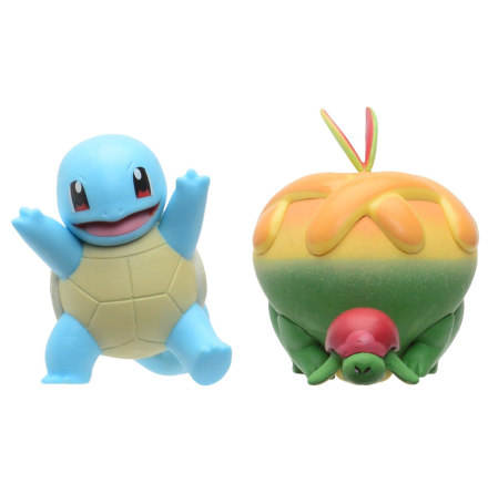 Pokémon Battle Figure, Squirtle & Appletun