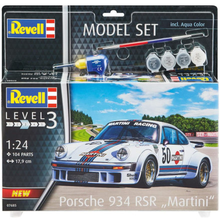 Revell Porsche 934 RAR "Martini", Modell-kit