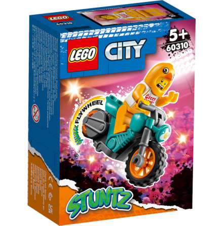 Lego City Stuntcykel med kyckling