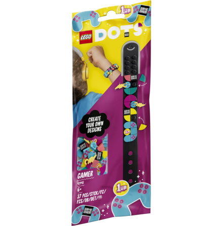 Lego DOTS Gamer - armband med berlocker