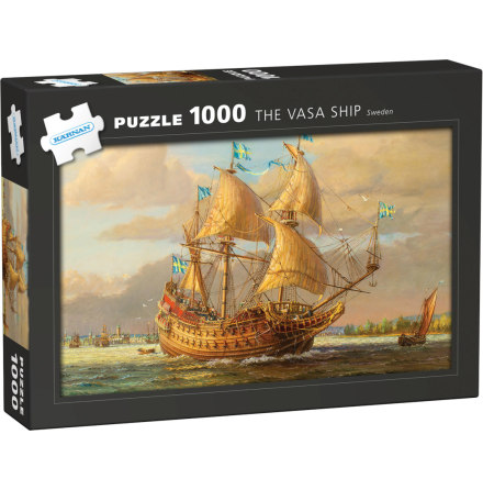 Pussel 1000 bitar The Vasa Ship, Krnan