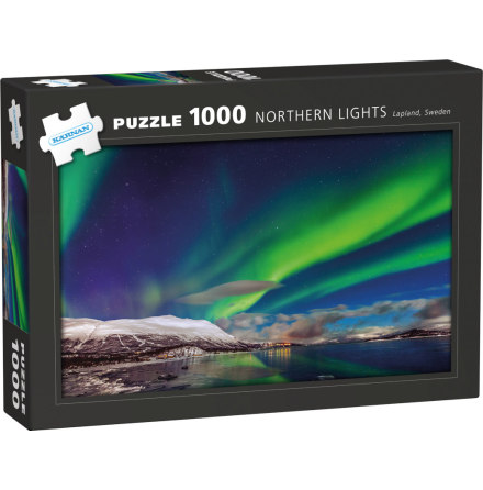 Pussel 1000 bitar Northern Lights, Lapland, Krnan