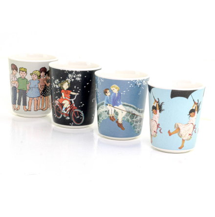 Rtt Start Astrid Lindgren Samlarkoppar, 4-pack
