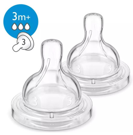 Philips Avent Antikoliknapp 3m+, 2-pack, Normalt flde