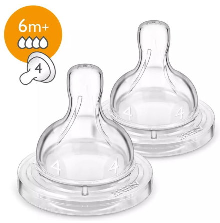 Philips Avent Antikoliknapp 6m+, 2-pack, Snabbt flde