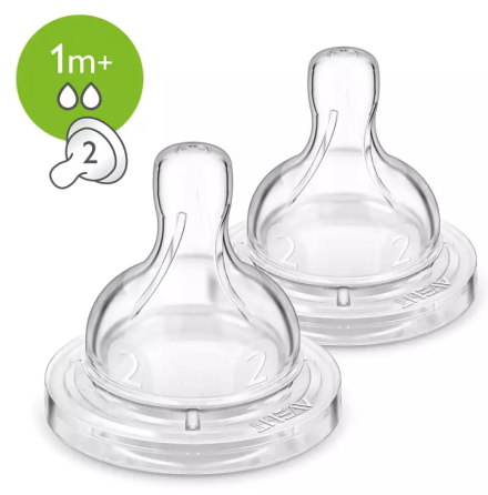 Philips Avent Antikoliknapp 1m+, 2-pack, Lngsamt flde