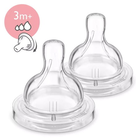 Philips Avent Antikoliknapp 3m+, 2-pack, Justerbart flde