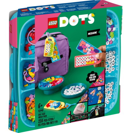 Lego DOTS Bagagetaggar storpack - Meddelanden