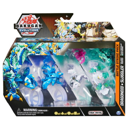 Bakugan Evolutions Battle Strike Pack, Dragonoid & Sluggler