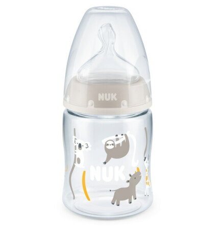 Nuk First Choice+ Temperature Control Bottle, 150 ml, Safari