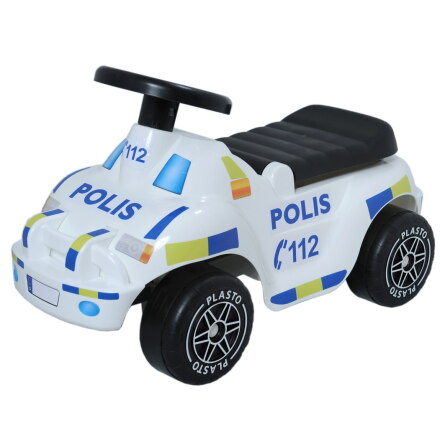 Plasto sittleksak Svensk Polisbil