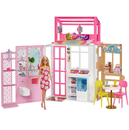 Barbie Hus med Tillbehr