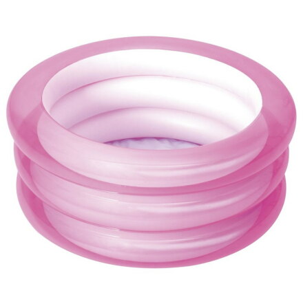 Bestway Barnpool 3-ring, 70x30, Rosa