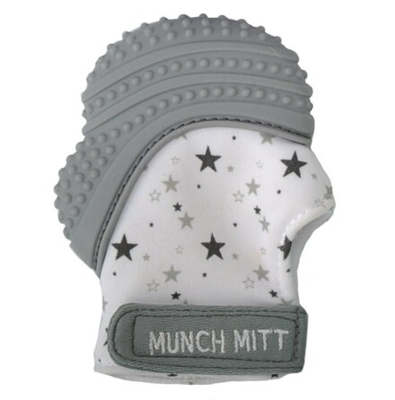 Malarkey Kids Munch Mitt, Grey Stars