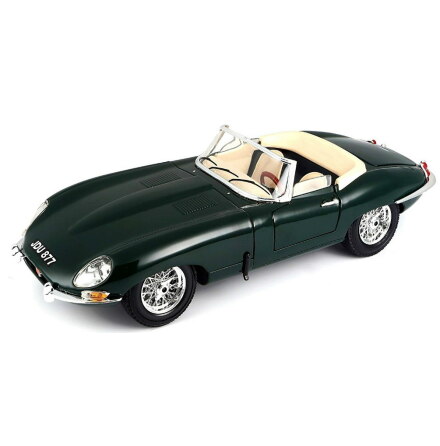 Bburago Jaguar E-Type Cabriolet, 1:18, Grn