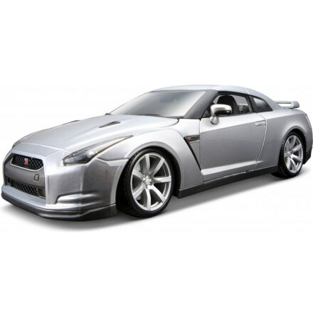 Bburago 2009 Nissan GT-R (R35), 1:18, Silver