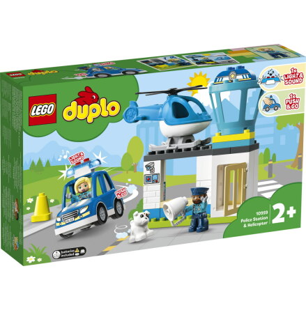 Lego Duplo Polisstation & helikopter