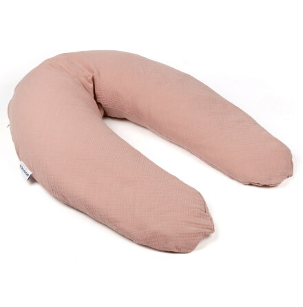 Doomoo Amnings-gravidkudde Muslin, Rosa