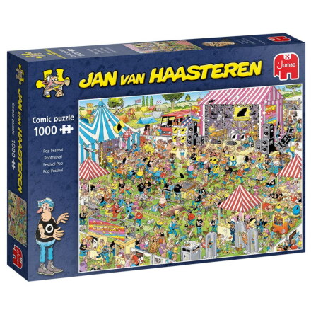 Pussel Jan van Haasteren Pop Festival 1000 bitar, Jumbo