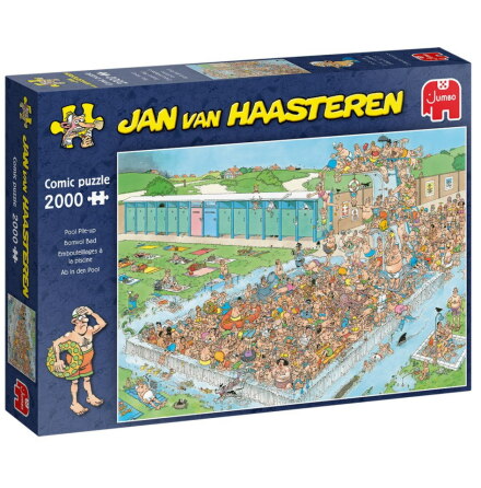 Pussel Jan van Haasteren Pool Pile-Up 2000 bitar, Jumbo