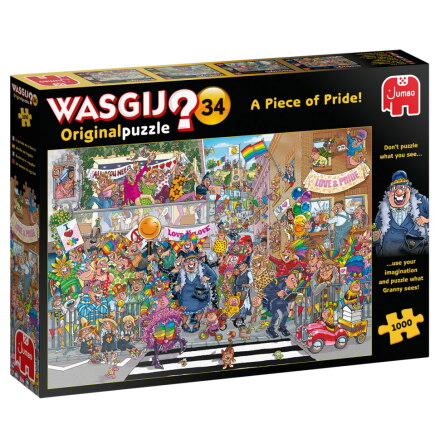 Wasgij Original Pussel 34 - A Piece of Pride!, 1000 bitar