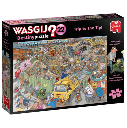 Wasgij Destiny Pussel 22- Trip to the Tip!, 1000 bitar