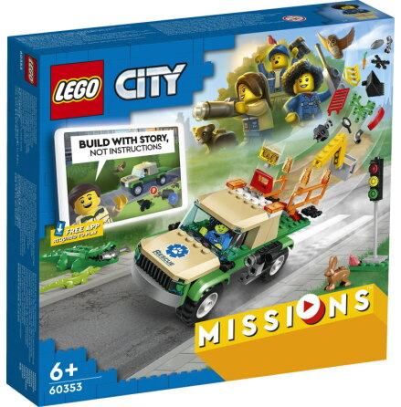 Lego City Rddningsuppdrag med vilda djur