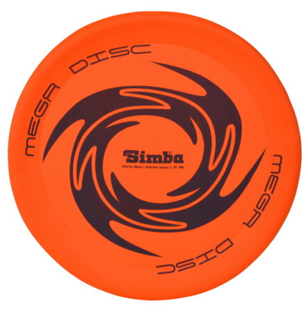 Mega Flying Disc Frisbee, Orange
