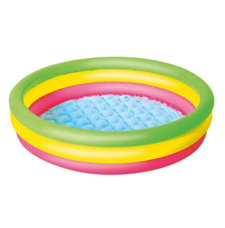 Bestway Barnpool 3-ring, 102x25cm, Flerfrgad