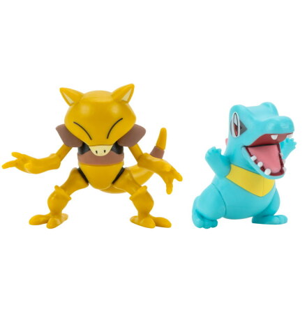 Pokmon Battle Figure, Abra + Totodile