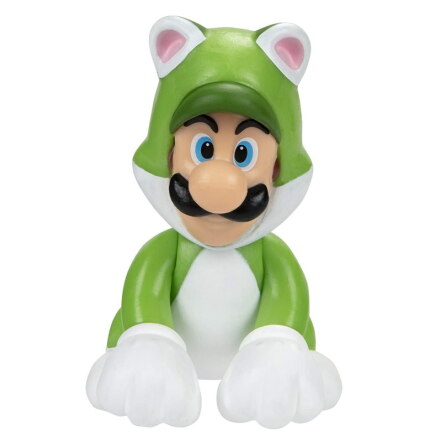 Super Mario Figur, Cat Luigi, 7cm