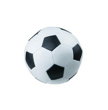 Spring Summer Soft Soccer Ball, Svart/Vit, 10 cm