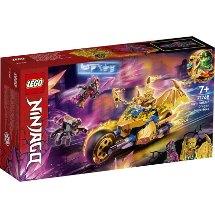 Lego Ninjago Jays gyllene drakmotorcykel